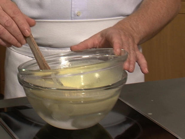 Faire retomber la température d'une crème anglaise