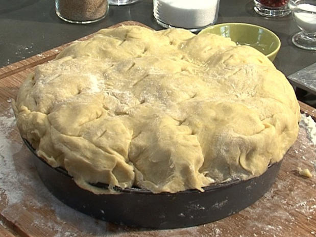 Dresser une tarte tatin rustique
